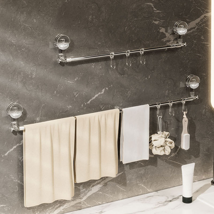 Space Saving Foldable Towel Bar - Lusomart