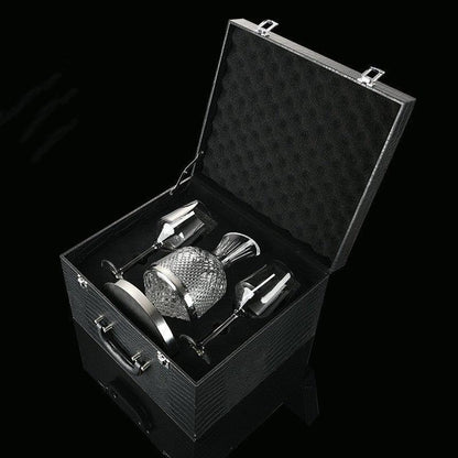 Luxury Crystal 360 Rotating Wine Decanter