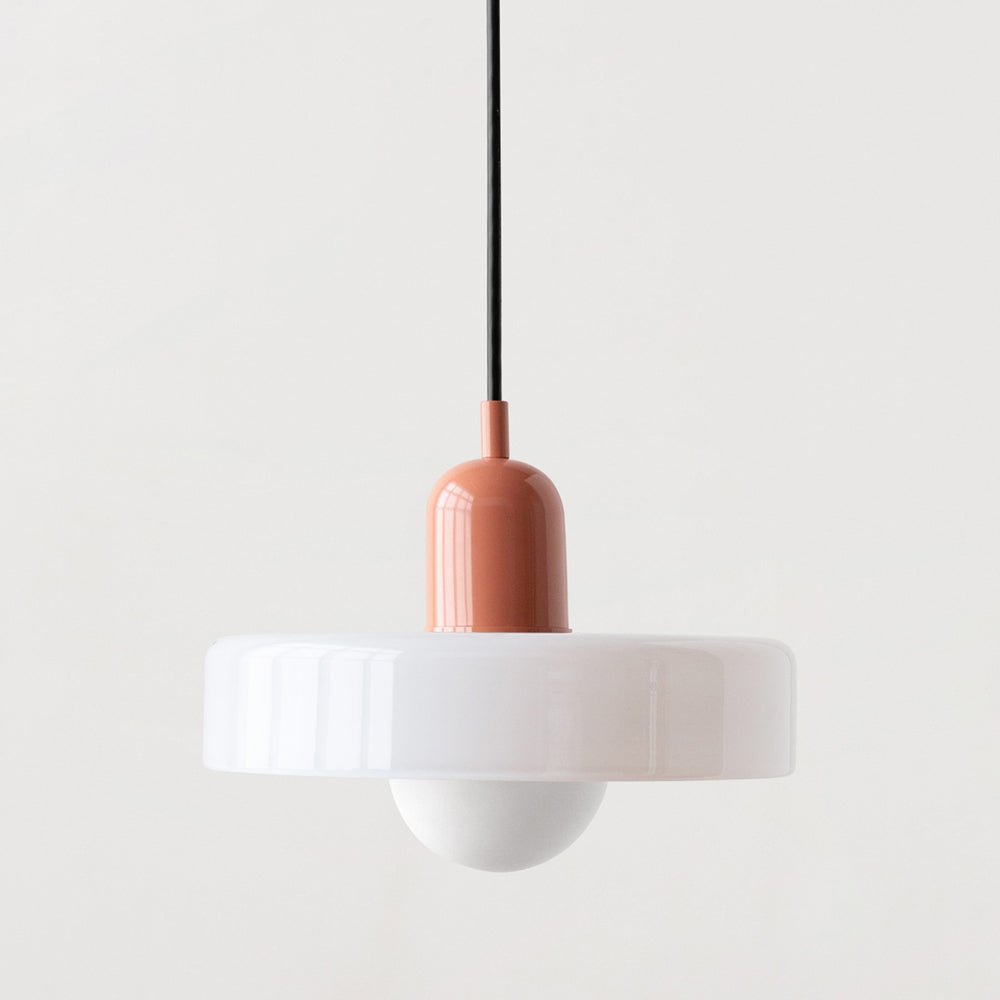Vibrant Glass Modern Pendant Lighting for Dining Areas