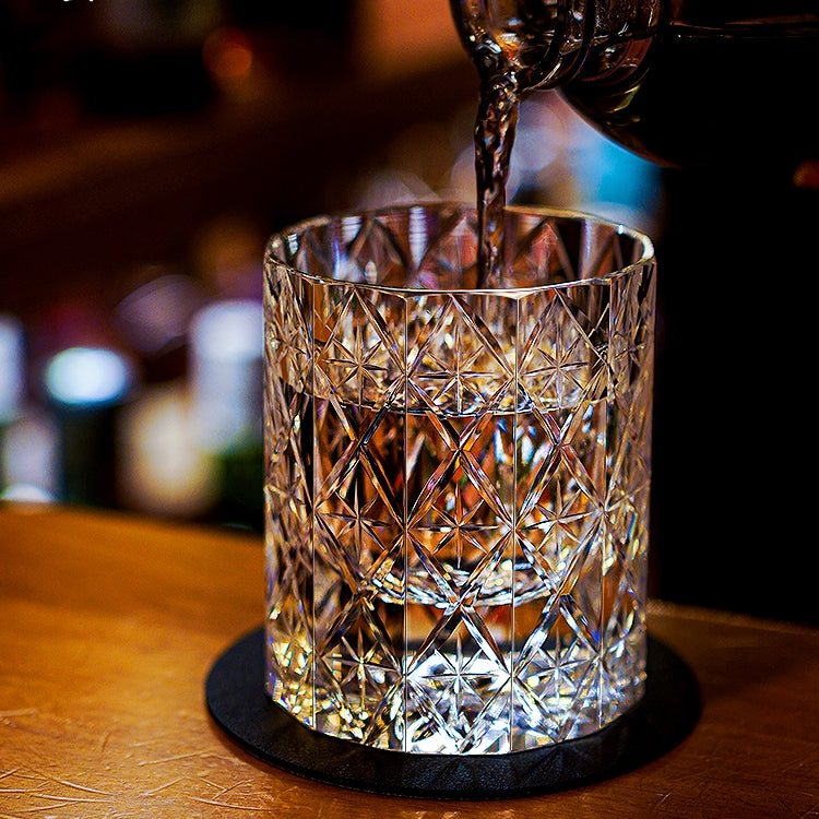 Luxury Whisky Glass Set in Wooden Gift Box