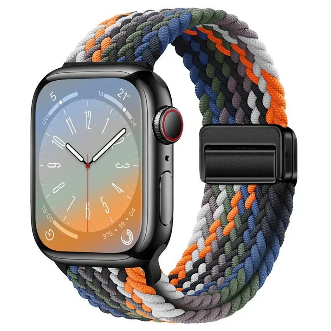Strong Nylon Magnetic Apple Watch Strap