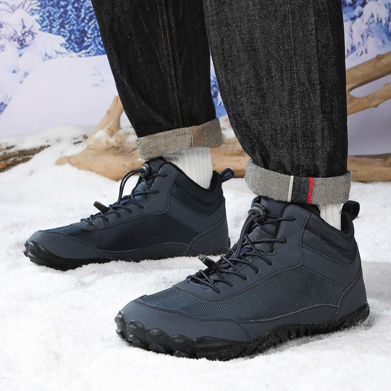 Warm Waterproof Winter High-Top Snow Boots