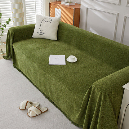 Soft Chenille Sofa Cover, Machine Washable and Stain Resistant