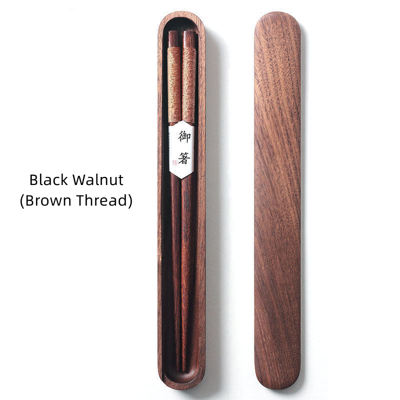 Luxury Wooden Chopsticks Set in Gift Box