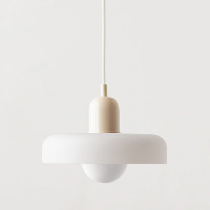 Vibrant Glass Modern Pendant Lighting for Dining Areas