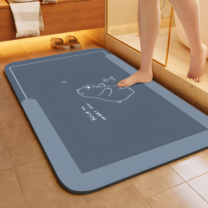 Quick-Dry Welcome Door Mat