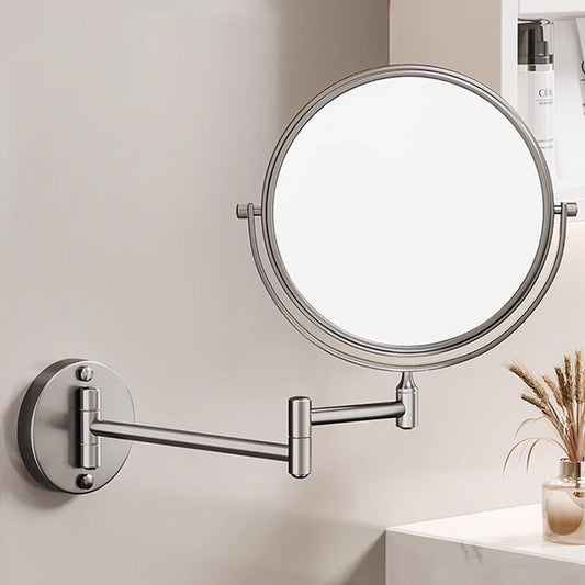 Illuminated Adjustable LED Shaving Mirror with Magnification - Lusomart