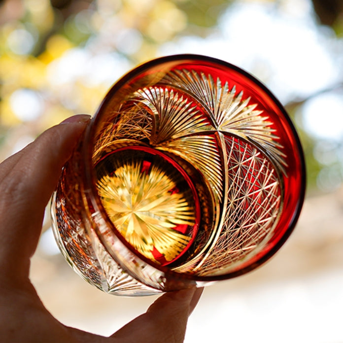 Luxury Engraved Whisky Glass Set with Wood Gift Box