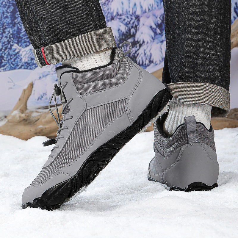 Warm Waterproof Winter High-Top Snow Boots