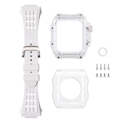 Premium Fluoro Band & Black Case Kit For Apple Watch