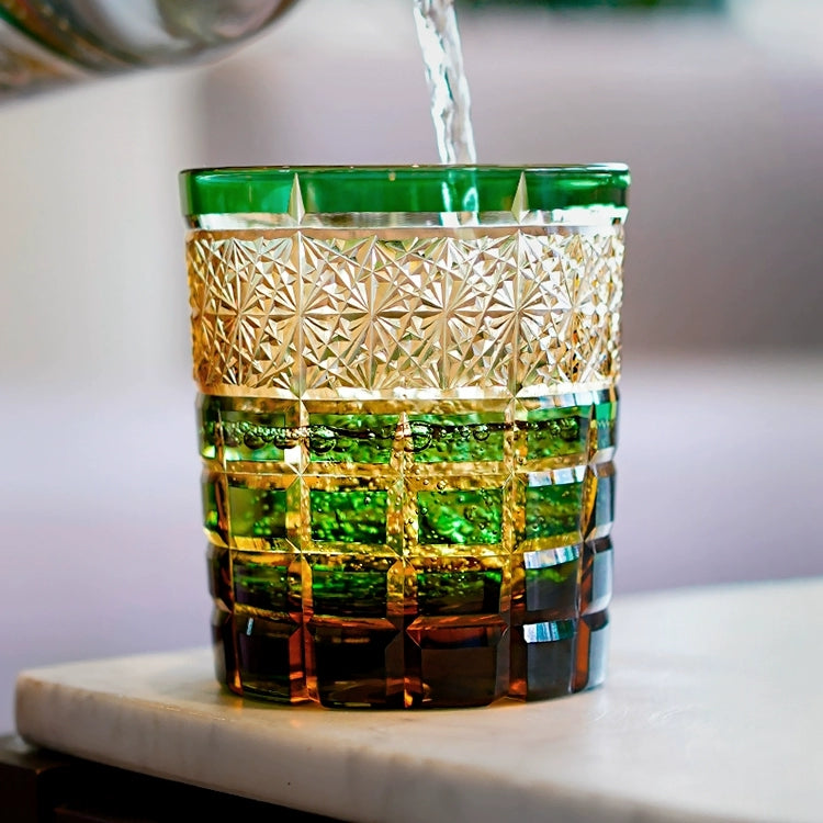 Luxury Cut Crystal Whisky Glass Gift Set - Lusomart