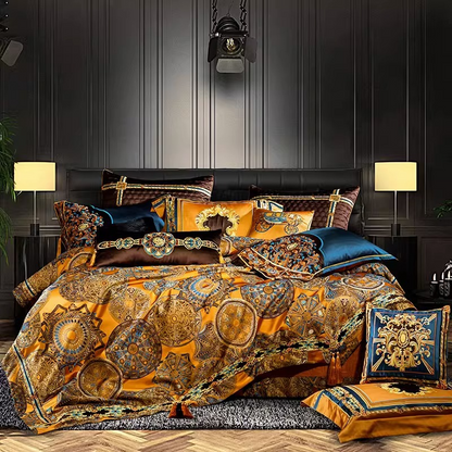 Luxurious Soft Bedding Set With Decorative Fringe - Lusomart