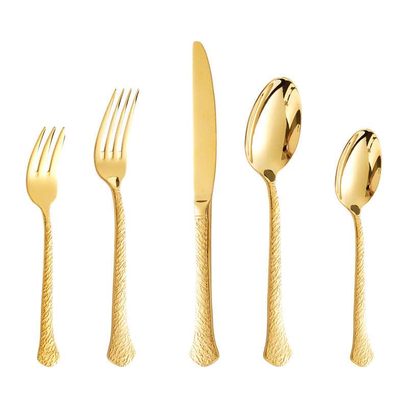  Aurora Gold Cutlery Set-3