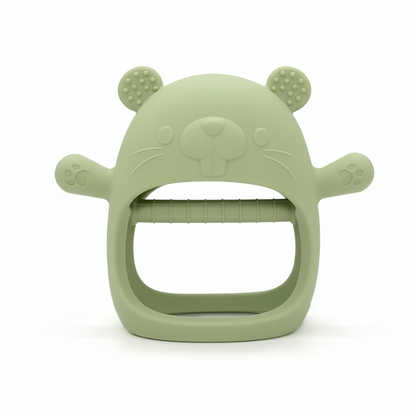 Soft Baby Teething Silicone Mitten Chew Toy