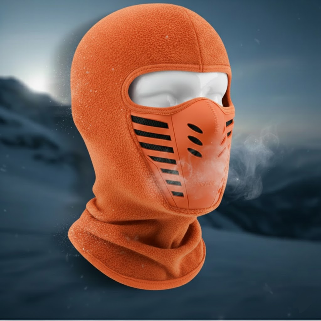 Warm Fleece Face Mask for Cold Weather Outdoor Sports