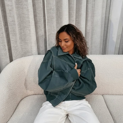 Relaxed Fit Women's Daily Wear Coat