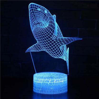 Serenity Coastal 3D Table Lamp - Lusomart