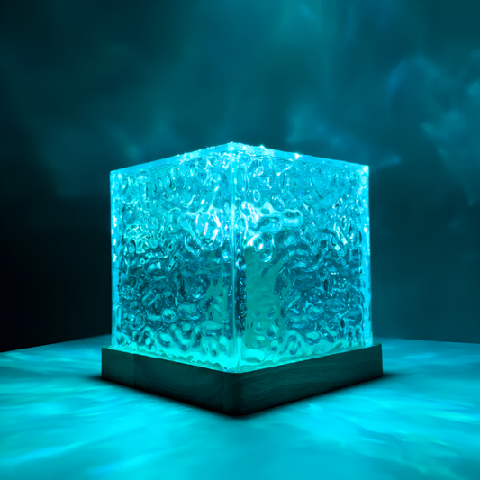 Colorful LED Cube Table Lamp - Lusomart
