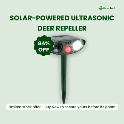 Outdoor Solar Powered Deer Repellent For Yard