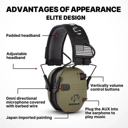 Shooter's Ear Protection Noise Cancelling Headphones