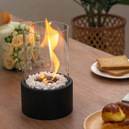 Traditional Glass Oil Burning Lamp