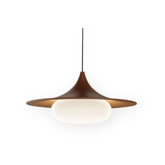 Minimalist Wooden Drop Pendant Light - Lusomart
