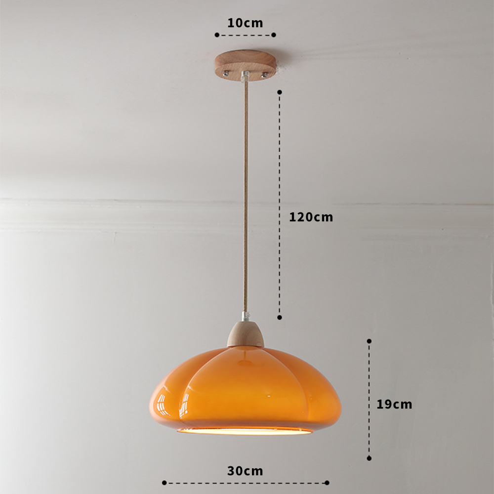 Olvy Pumpkin Hanging Lamp 8