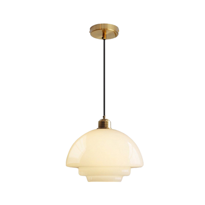 Olynt | Luminous Milky Glass Pendant Lamp for Stylish Living Spaces 3