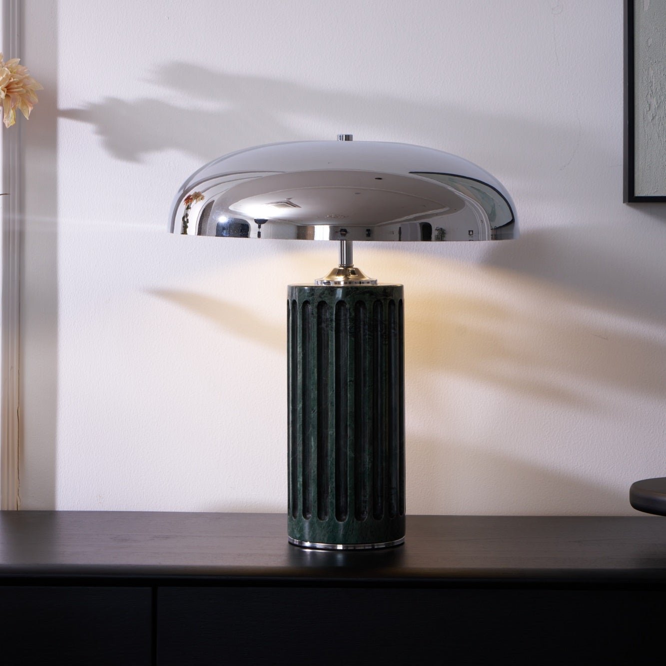 Omus Dome Marble Table Lamp 4