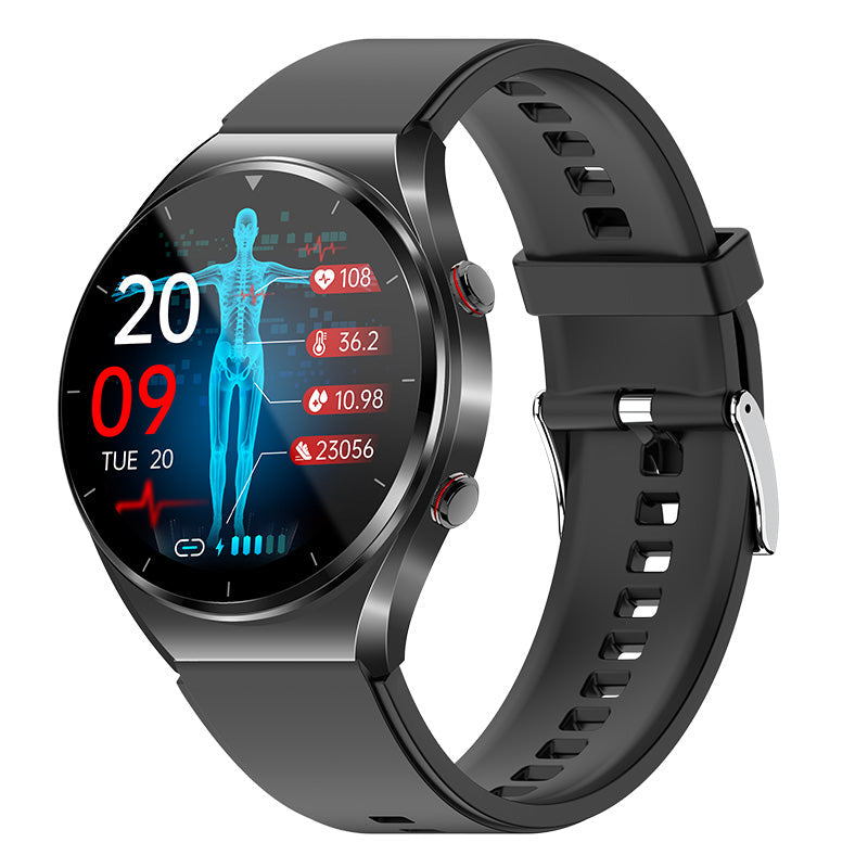 Accurate Fitness Smartwatch | Continuous BP, Heart Rate & Sleep Monitor - Lusomart