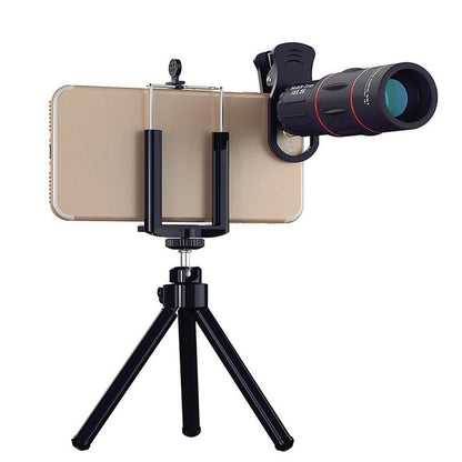 High Power 18X Phone Telescope Lens with Tripod Mount - Lusomart