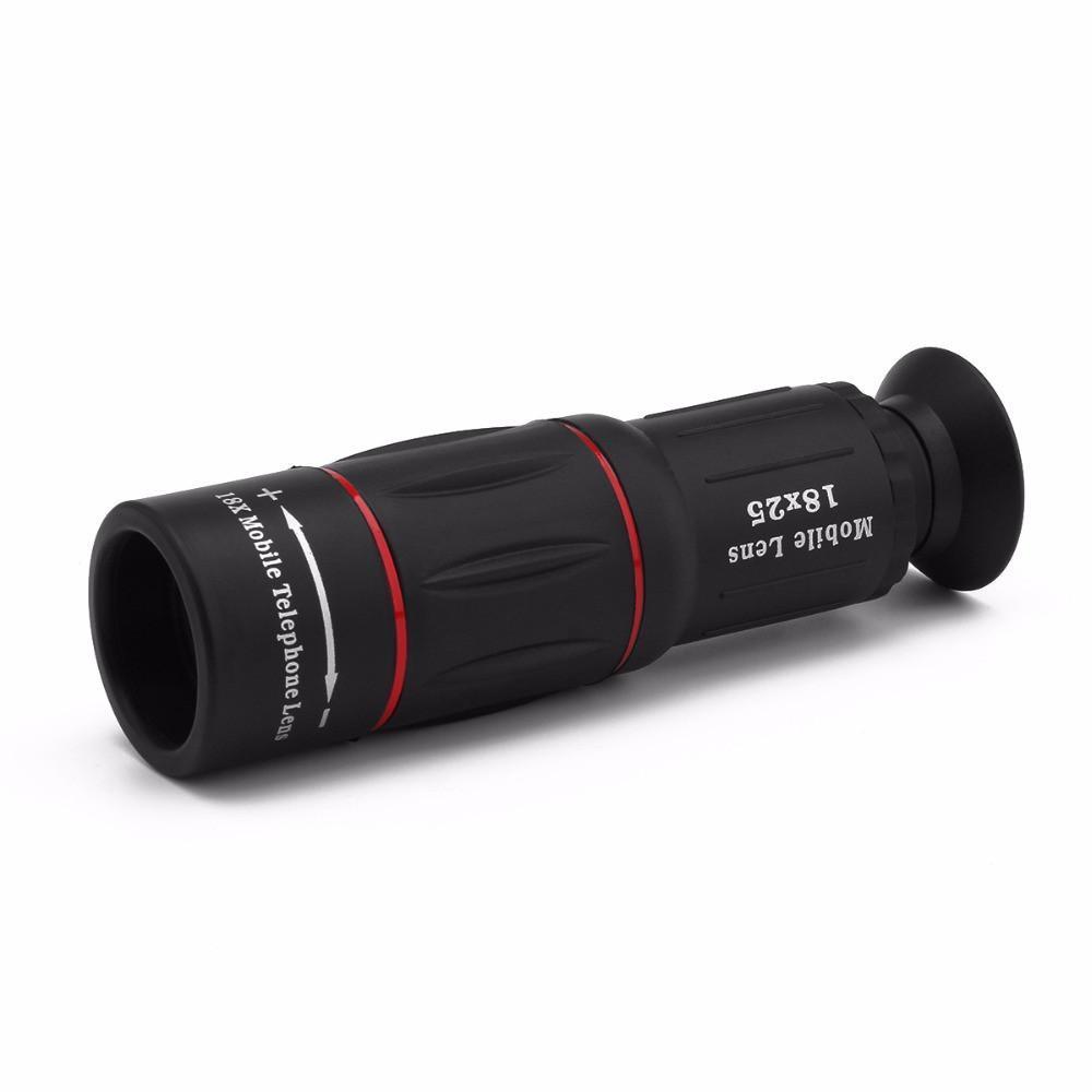 OptiZoom | Powerful 18X Mobile Telescope Lens with Tripod Clip 2