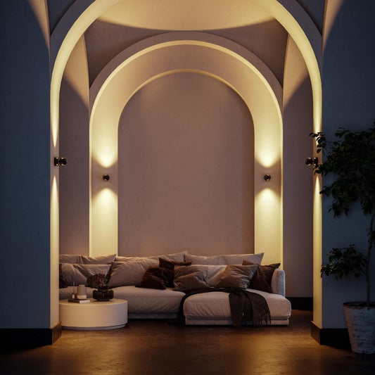 Flexible LED Wall Lamp with Adjustable Arm and Remote Control - Lusomart