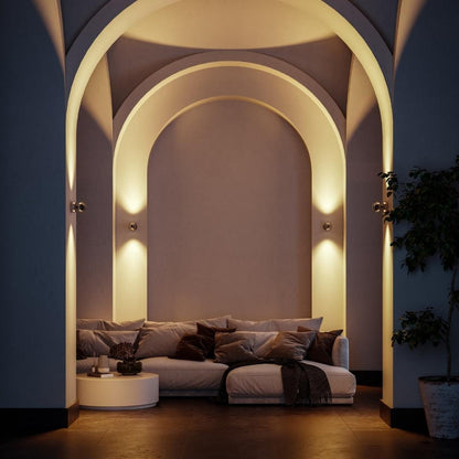 OrbLume – LED Wall Light with Rotation and Remote 2
