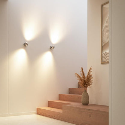 OrbLume – LED Wall Light with Rotation and Remote 5