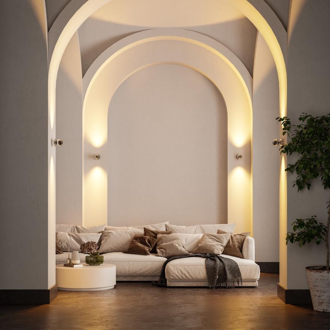 OrbLume – LED Wall Light with Rotation and Remote 9