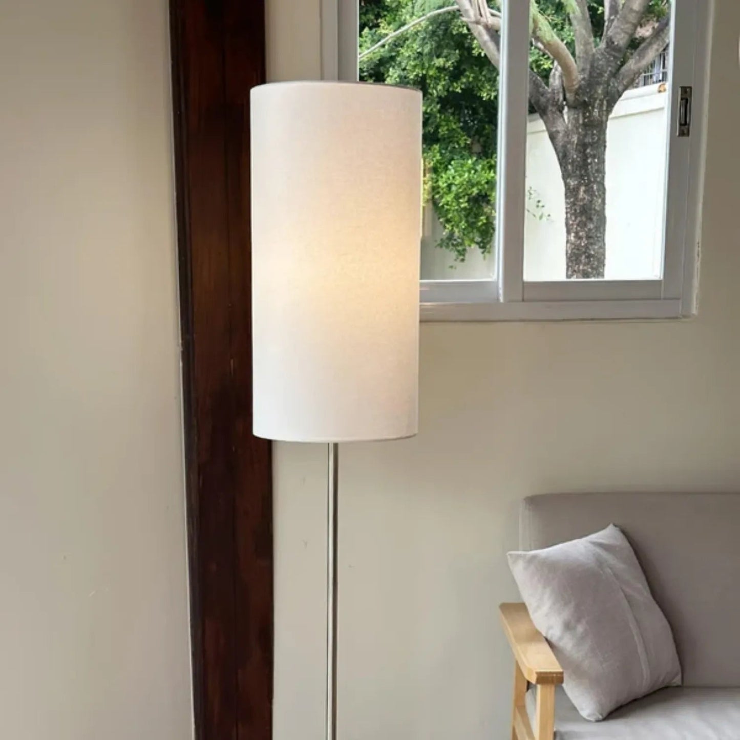 Orbis | Modern Minimalist Wooden Floor Lamp for Living Room Ambiance 5