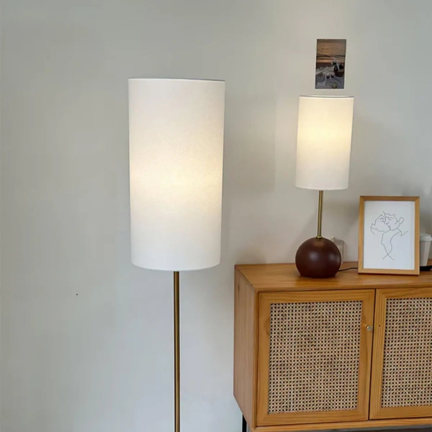 Orbis | Modern Minimalist Wooden Floor Lamp for Living Room Ambiance 9