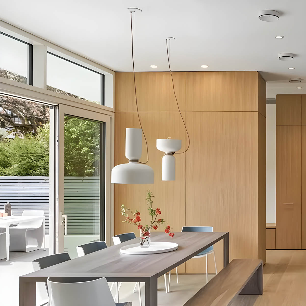 Contemporary Round LED Hanging Light