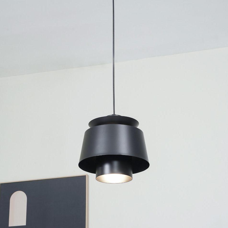 Stylish Tiered Metal Hanging Light Fixture