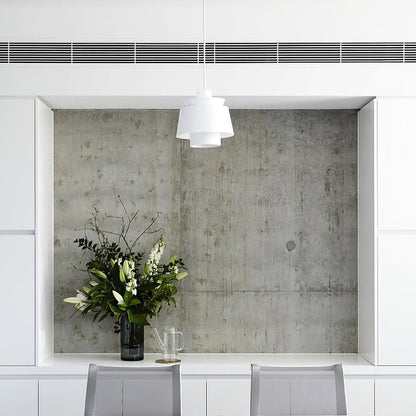 Stylish Tiered Metal Hanging Light Fixture