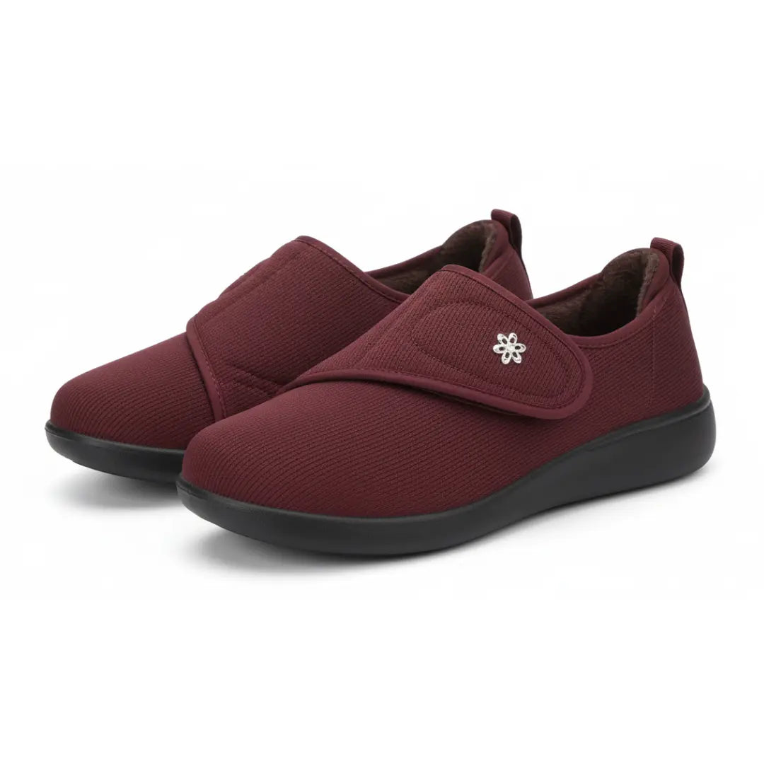 Comfortable Velcro Women's Diabetic Walking Shoes - Lusomart