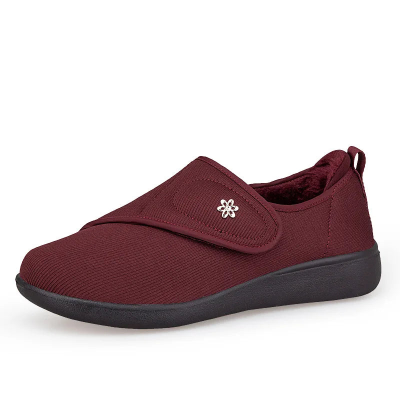 OrthoComfort | Cozy Supportive Women's Diabetic Shoes with Velcro Closure 3