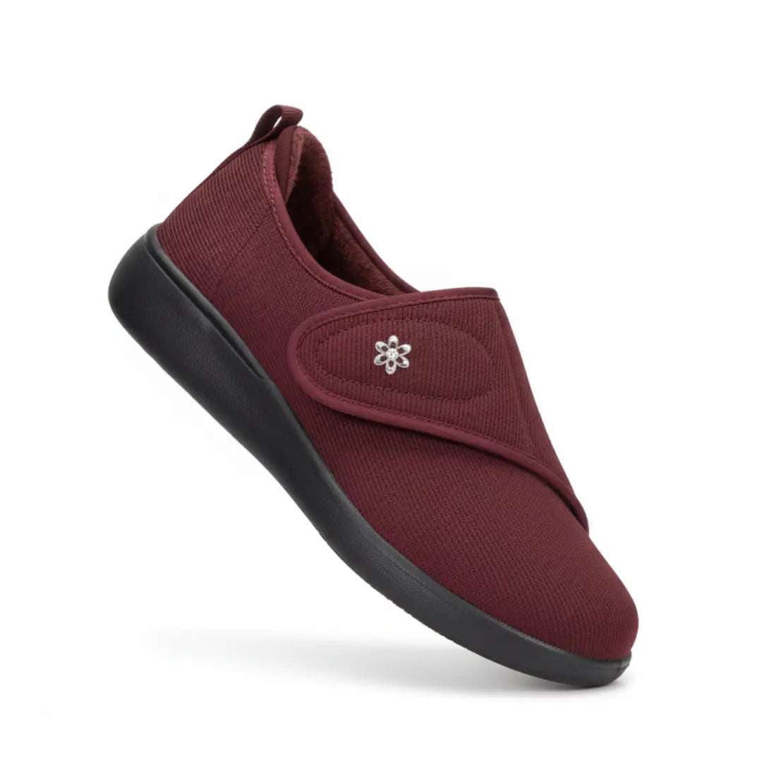 OrthoComfort | Cozy Supportive Women's Diabetic Shoes with Velcro Closure 4