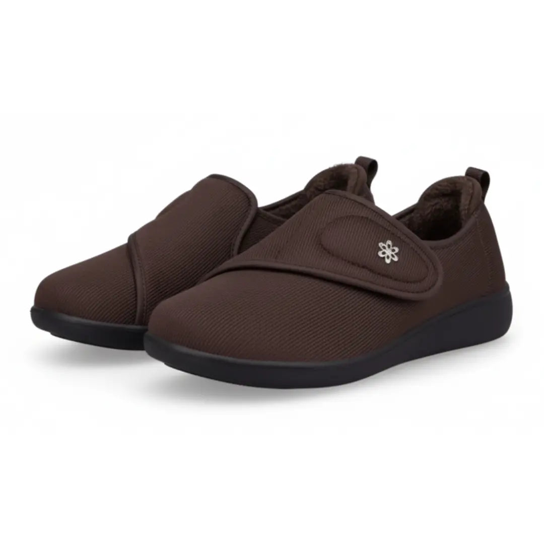 OrthoComfort | Cozy Supportive Women's Diabetic Shoes with Velcro Closure 8