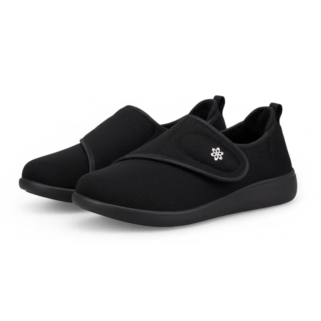 OrthoComfort | Cozy Supportive Women's Diabetic Shoes with Velcro Closure 9