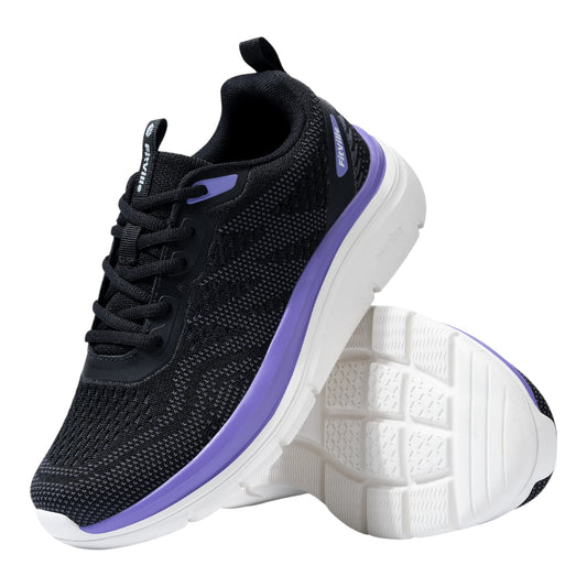 Supportive Cushioned Women's Athletic Shoes - Lusomart
