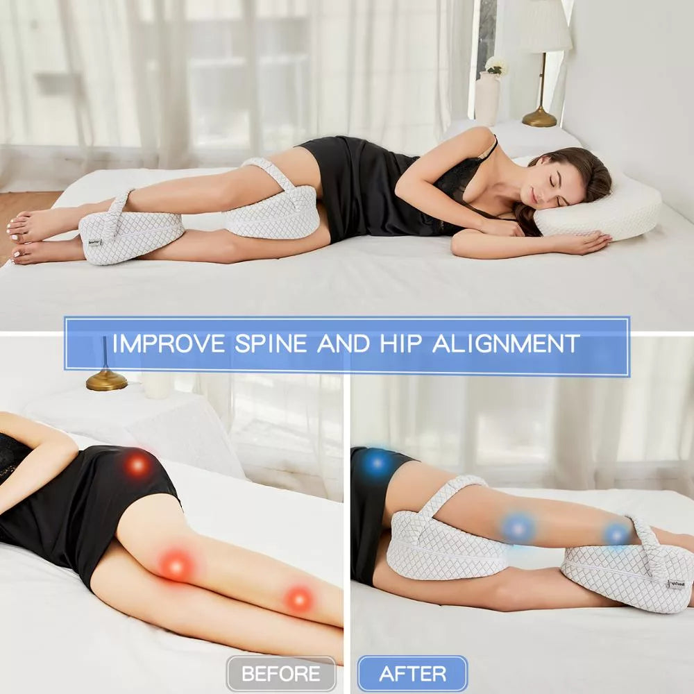Contour Memory Foam Knee Support Pillow