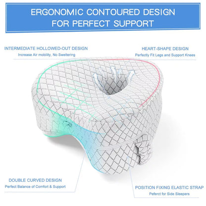 Contour Memory Foam Knee Support Pillow
