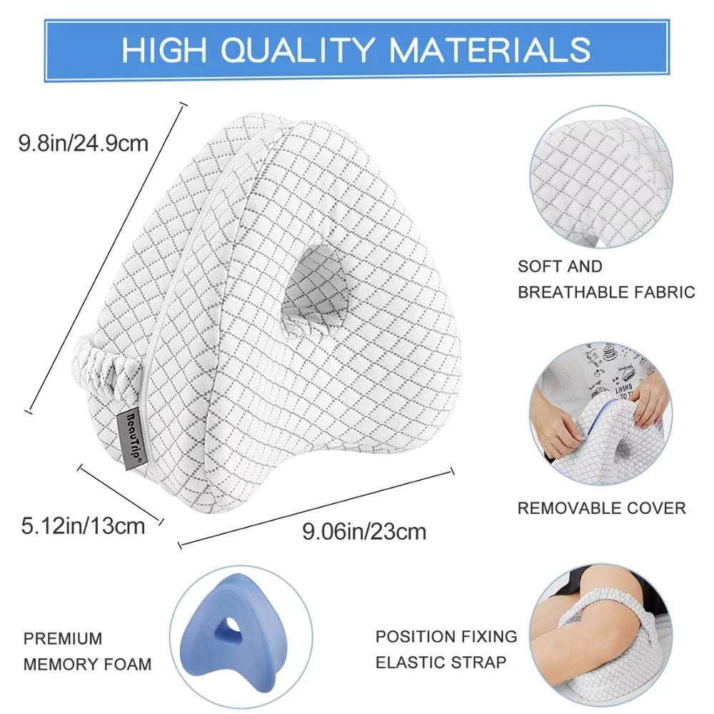 Contour Memory Foam Knee Support Pillow